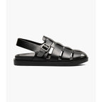 Stacy Adams Montego Slingback Buckle Sandal Black 25659-001