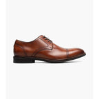 Stacy Adams Bailey Cap Toe Oxford Rich Leather Shoes Brandy 25750-226