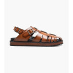 Stacy Adams Largo Slingback Buckle Sandal Cognac  25773-221