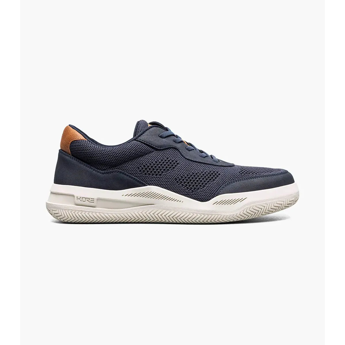 Nunn Bush Kortside Knit Moc Toe Sneaker Navy Multi 85209-492