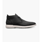 Stacy Adams Eastmont Plain Toe Elastic Lace Chukka Boot Black 25748-001