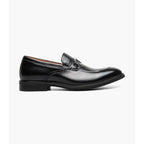 Stacy Adams Boyd Moc Toe BitSlip  Shoes Leather Black 25753-001