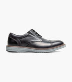 Nunn Bush Griff Cap Toe Oxford Shoes Black 85176-009