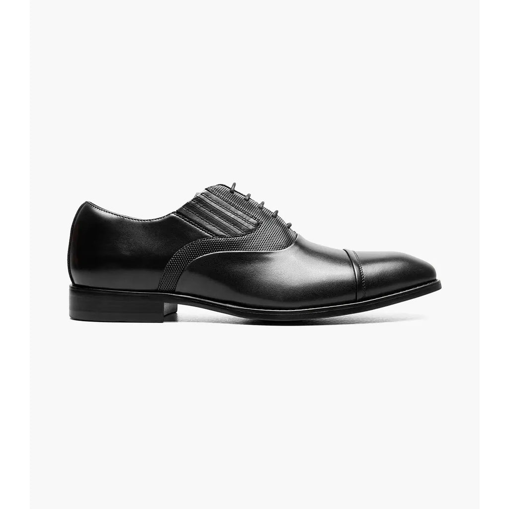 Stacy Adams Lucas Cap Toe Oxford Dress Shoes Black 25766-001