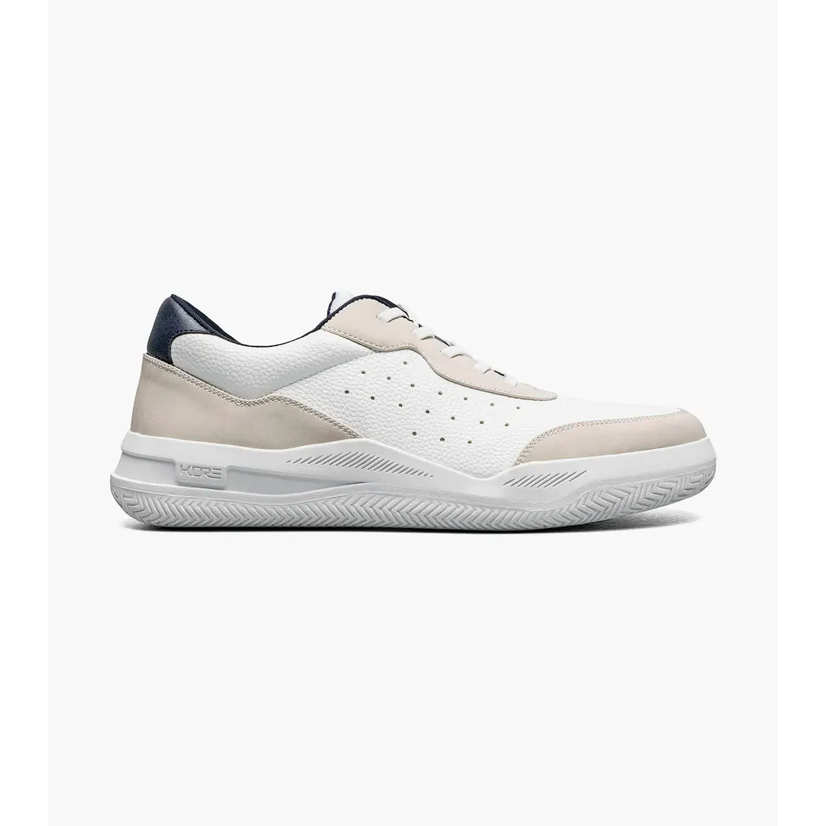 Nunn Bush Kortside Moc Toe Sneaker White Multi 85208-110
