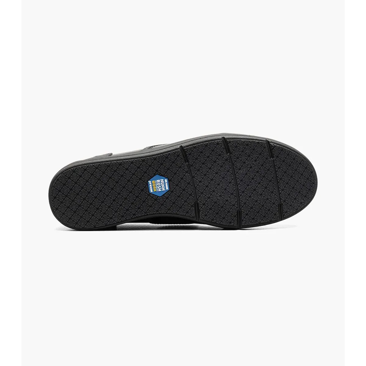 Nunn Bush KORE City Walk Work EZ Moc Toe Slip On Dressy Shoes Black 85162-001