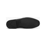 Stacy Adams Ravelle Moc Toe Bit Slip On Shoes Black Suede 25680-008