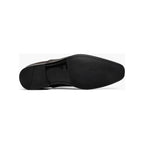 Stacy Adams Starleigh Rhinestone Plain Toe Slip On Black and Gold 25685-715
