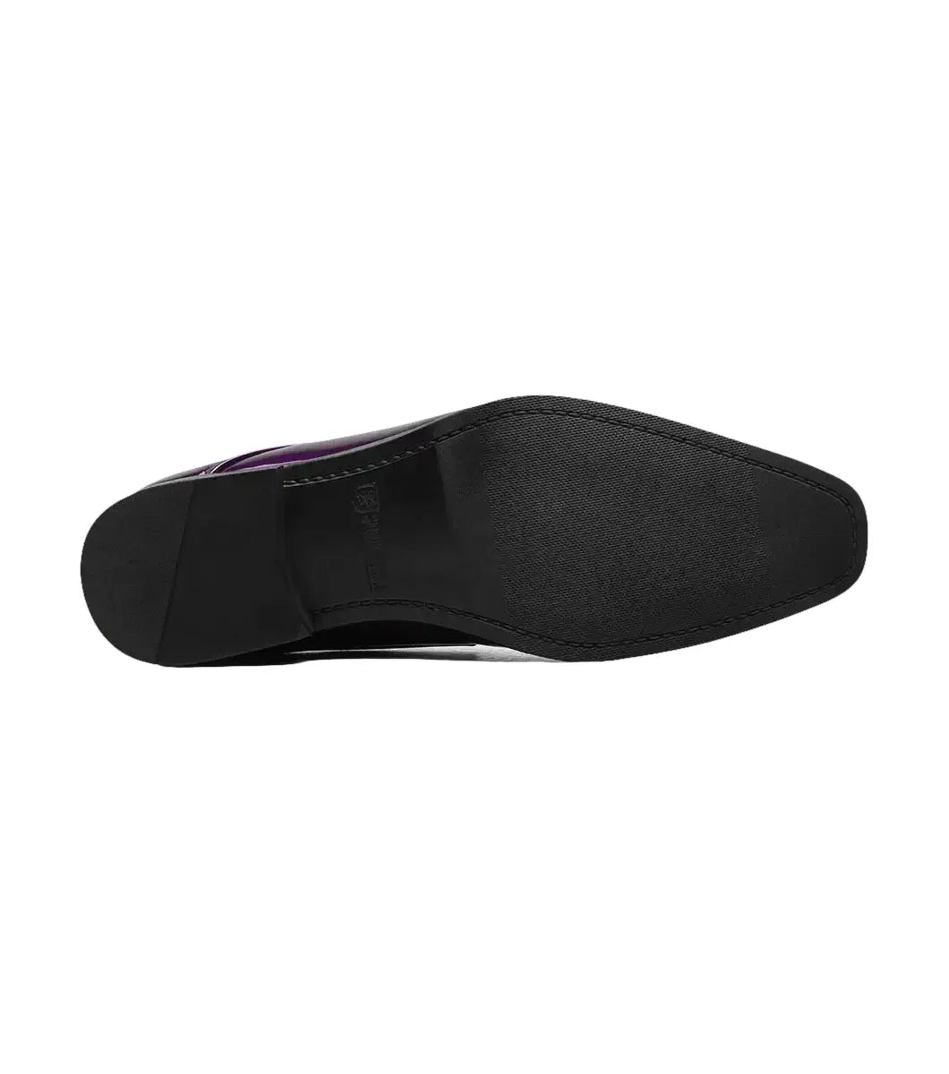 Stacy Adams Sprague Moc Toe Bit Slip On Shoes Purple 25732-542
