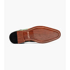 Stacy Adams Tindall Wingtip Oxford Men's Shoes 25832-302 Olive Multi