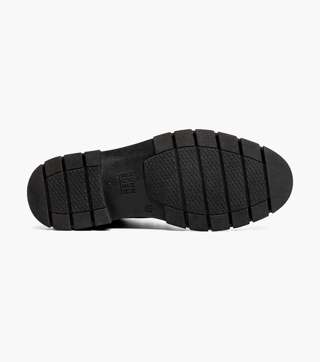 Nunn Bush Briggs Plain Toe Chukka Boot Black Waxy 85177-010