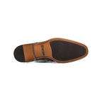 Stacy Adams Kaius Plain Toe Double Monk Strap Boot Black 25733-001