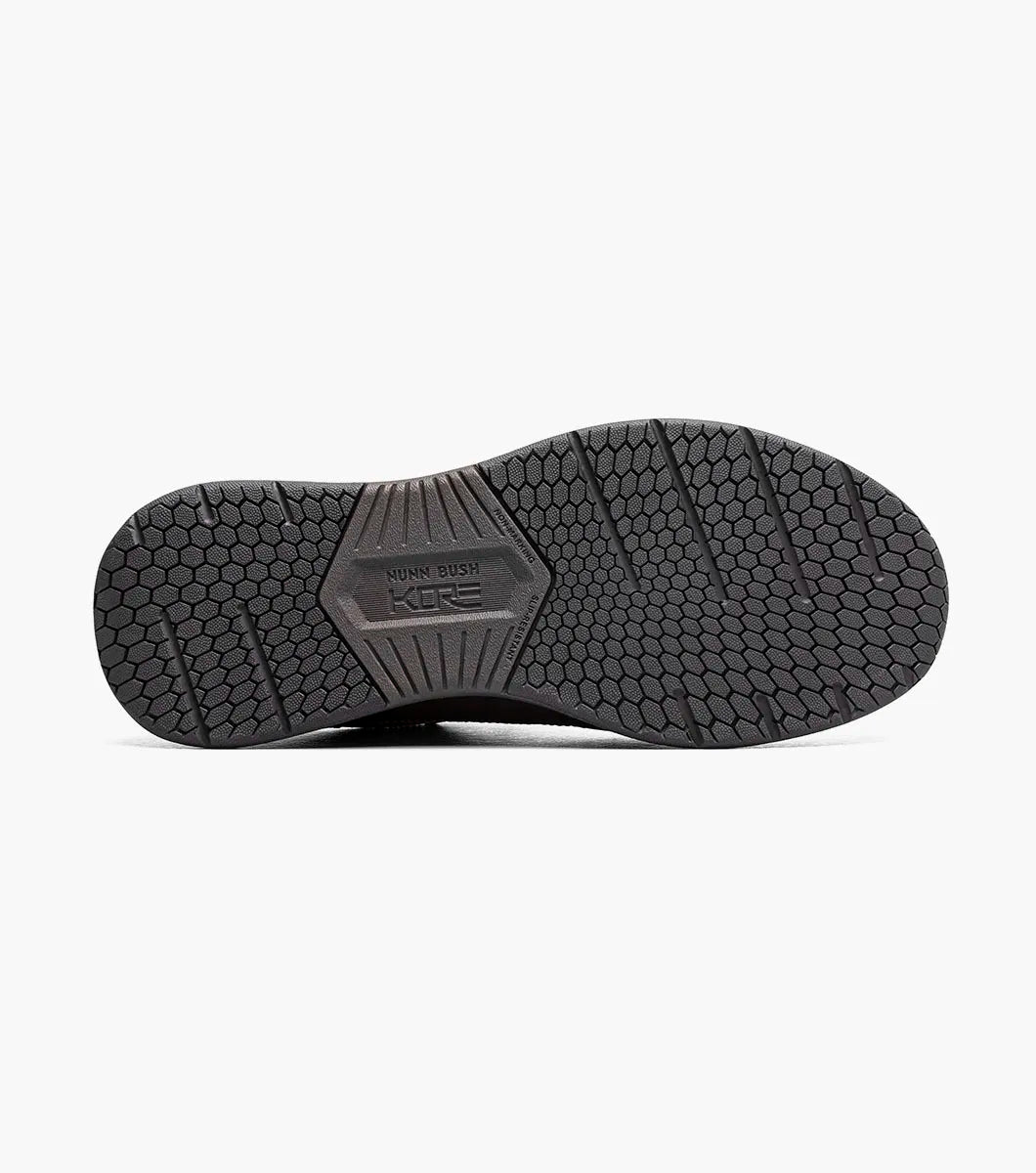 Nunn Bush KORE Taz EZ Hands Free Moc Toe Oxford 85191-247 Brown Tumbled