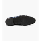 Stacy Adams Savoir Satin Textile Upper Shoes 25611-410 Navy