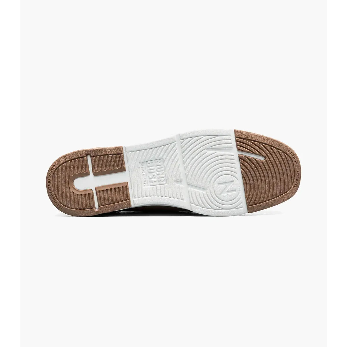Nunn Bush Luca Moc Toe Boat Shoe Lightweight Tan 85172-240