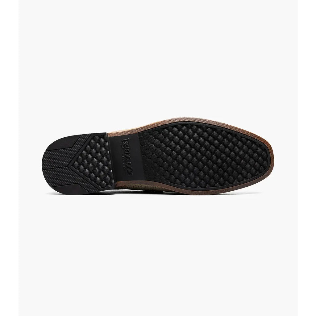Stacy Adams Ridgely Moc Toe Slip On Casual Shoes Natural 25758-280