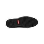 25715-004 Stacy Adams Spyre Plain Toe Elastic Lace Up Shoes Black Patent