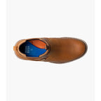 Nunn Bush Karnak Plain Toe Chelsea Boot Leather Tan Crazy Horse  85137-239