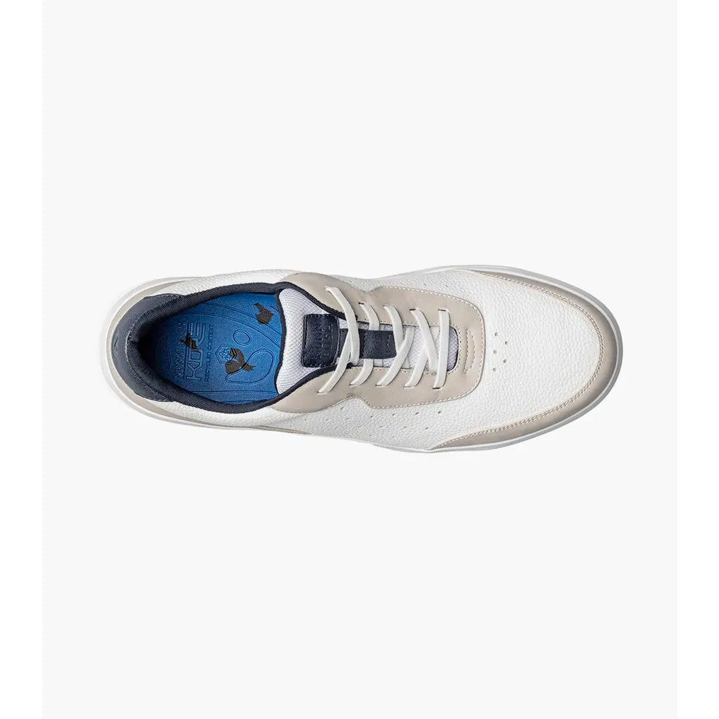 Nunn Bush Kortside Moc Toe Sneaker White Multi 85208-110