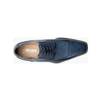 Stacy Adams Plaza Modified Cap Toe Oxford Shoes Leather Blue Multi 25608-460