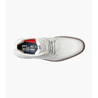 Stacy Adams Eastmont Plain Toe Elastic Lace Chukka Boot White 25748-100