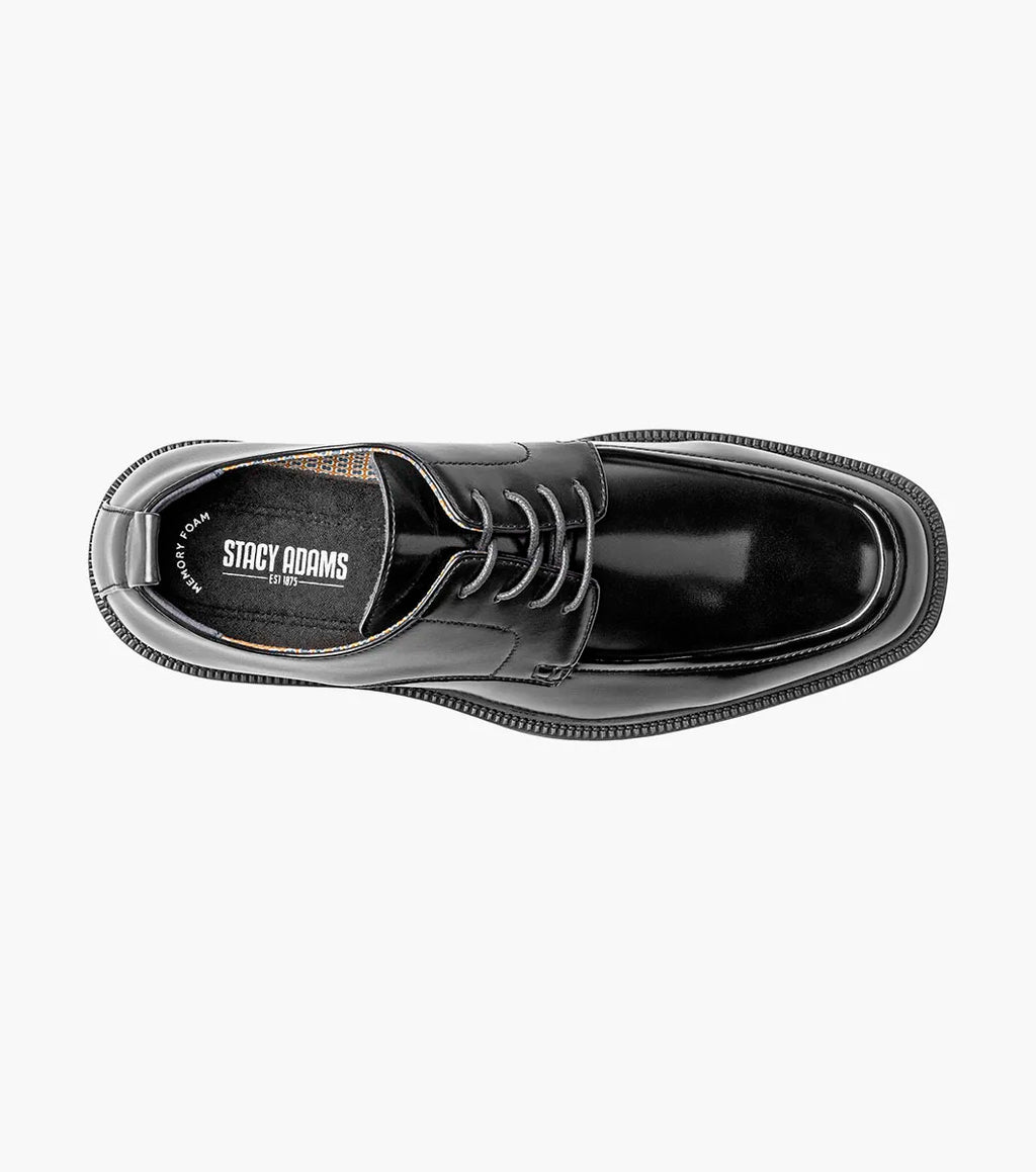 Stacy Adams Evan Moc Toe Oxford Comfort Walking Shoes Black 25789-001