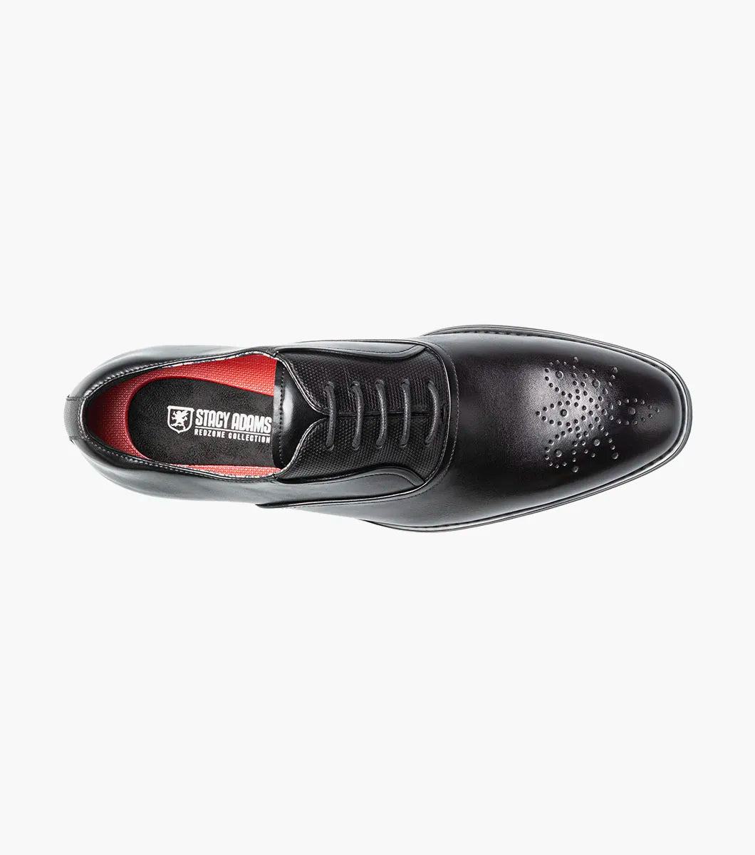 Stacy Adams Langford Plain Toe Oxford Dress Shoes Black 25795-001