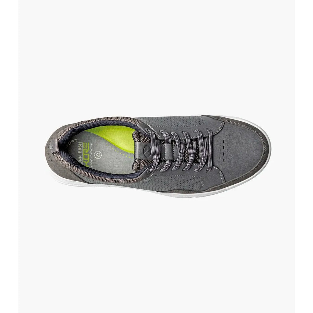 Nunn Bush KORE City Rally Lace To Toe Dress Sneaker Gray Multi 85158-062