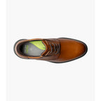 Nunn Bush KORE EZ Icon Plain Toe Oxford Shoes Cognac 85144-221