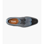 Stacy Adams Tindall Wingtip Oxford Men's Shoes 25832-009 Black Multi