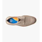 Nunn Bush Griff Knit Plain Toe Oxford Walking Shoes Taupe Multi 85099-261