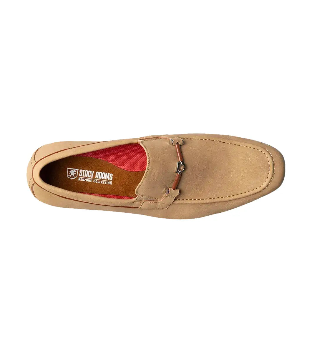 Stacy Adams Richardson Moc Toe Bit Slip On Shoes Khaki 25746-274