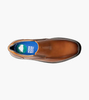 Nunn Bush KORE Pro Bike Toe Slip On Shoes Soft Leather Cognac 84945-221