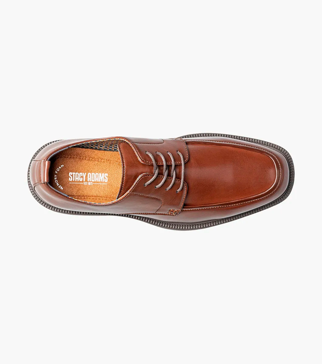 Stacy Adams Evan Moc Toe Oxford Comfort Walking Shoes Brown 25789-200