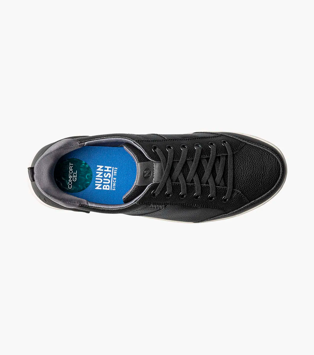 Nunn Bush KORE City Walk EZ Lace To Toe Oxford Sneaker Black Multi 85152-009