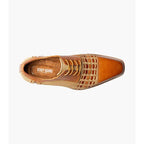 Stacy Adams Halstead Cap Toe Oxford Shoes Two Tone Tan Multi 25765-238