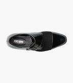 Stacy Adams Sutherland Cap Toe Monk Strap Tuxido Shoes Black 25793-001
