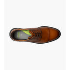 Nunn Bush KORE EZ Icon Cap Toe Oxford  Shoes Leather Dressy Cognac 85150-221