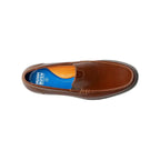 Nunn Bush Owen II Moc Toe Venetian Loafer Dress Shoes Cognac 85153-221