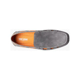Men's Stacy Adams Delray Moc Toe Slip On Summer Shoes Gray Multi 25578-062