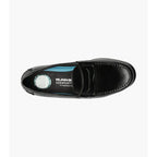 Nunn Bush Drexel Moc Toe Penny Loafer Dress Shoes Black 84744-001