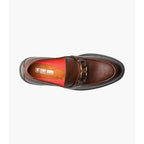 Stacy Adams Todridge Moc Toe Bit Slip On Shoes Brown Tumbled 25729-247