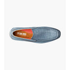 Stacy Adams Ridgely Moc Toe Slip On Casual Shoes Navy 25758-410