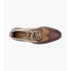 Stacy Adams Finnegan Wingtip Lace Up Boot Brown Tumbled 25427-247