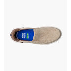 Nunn Bush Brew City EZ Hands Free Canvas Moc Toe Slip On Stone Multi 85165-285