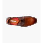 Stacy Adams Benson Plain Toe Oxford Leather Shoes Brandy 25751-226