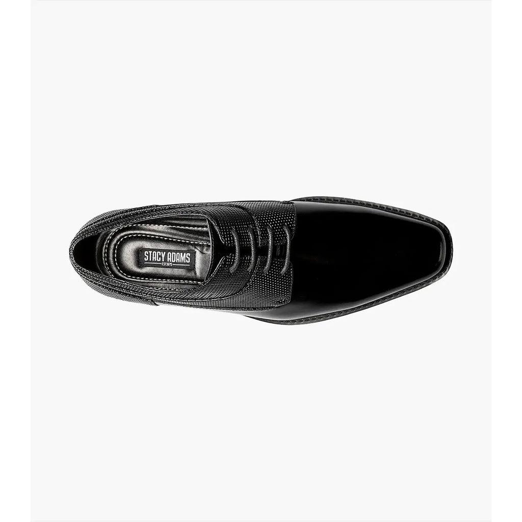 Stacy Adams Kirkley Plain Toe Oxford Men's Shoes Black 20199-001