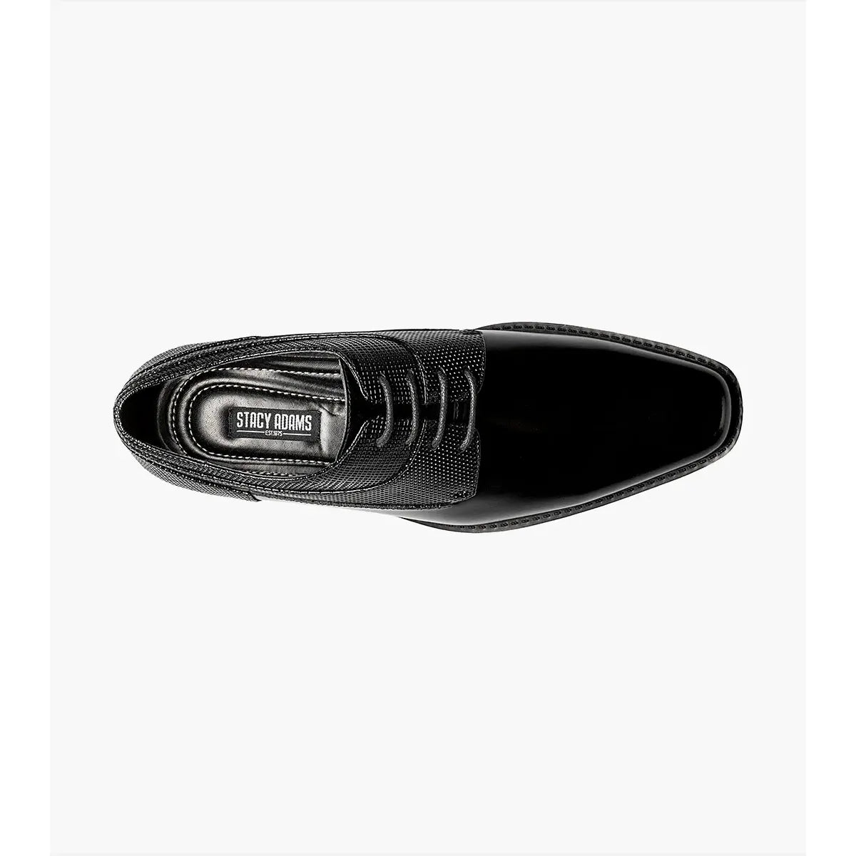 Stacy Adams Kirkley Plain Toe Oxford Men's Shoes Black 20199-001