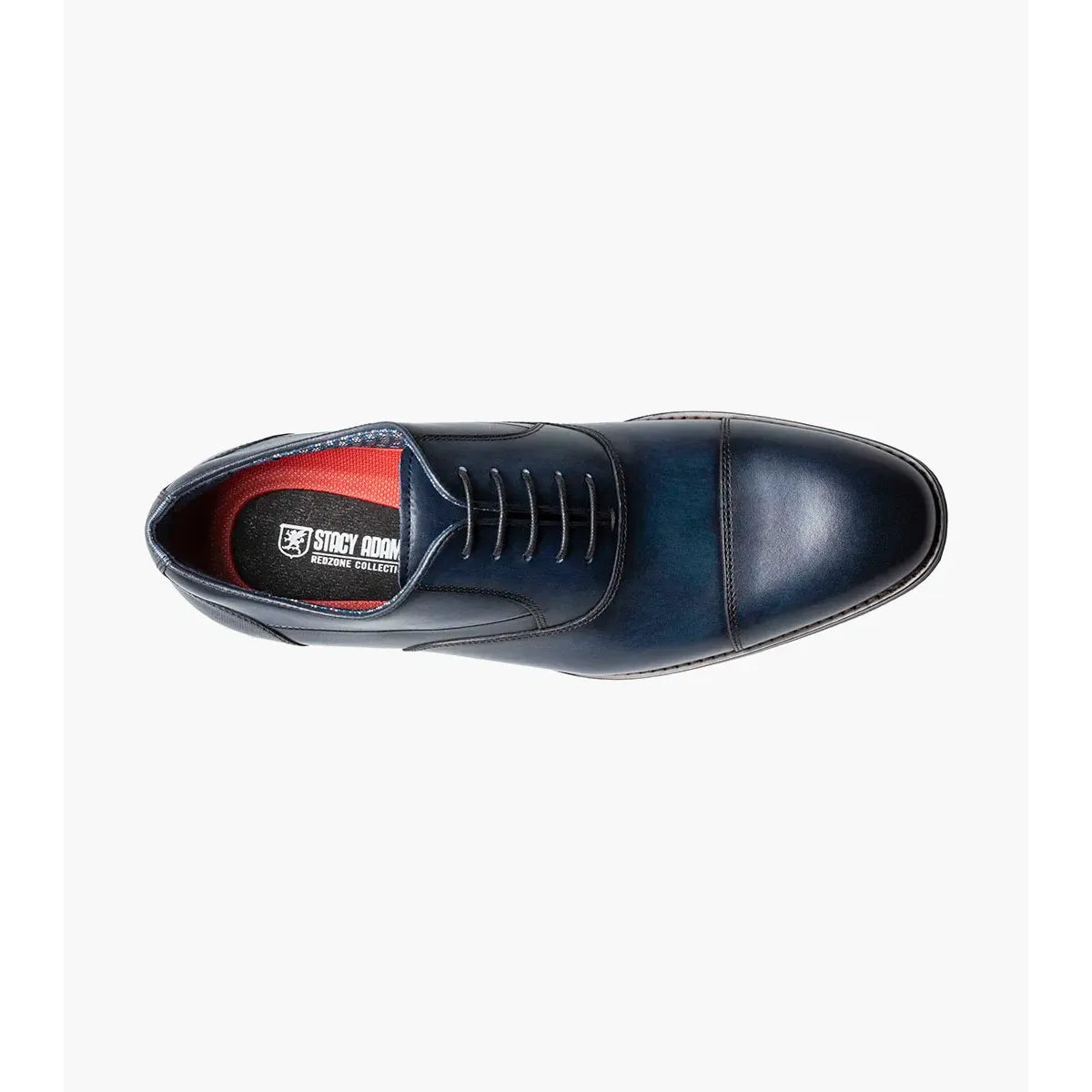 Stacy Adams Kallum Cap Toe Oxford Men's Shoes Navy 25568-410
