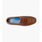 Nunn Bush Luca Moc Toe Penny Loafer Walking Shoes Cognac Multi 85103-229